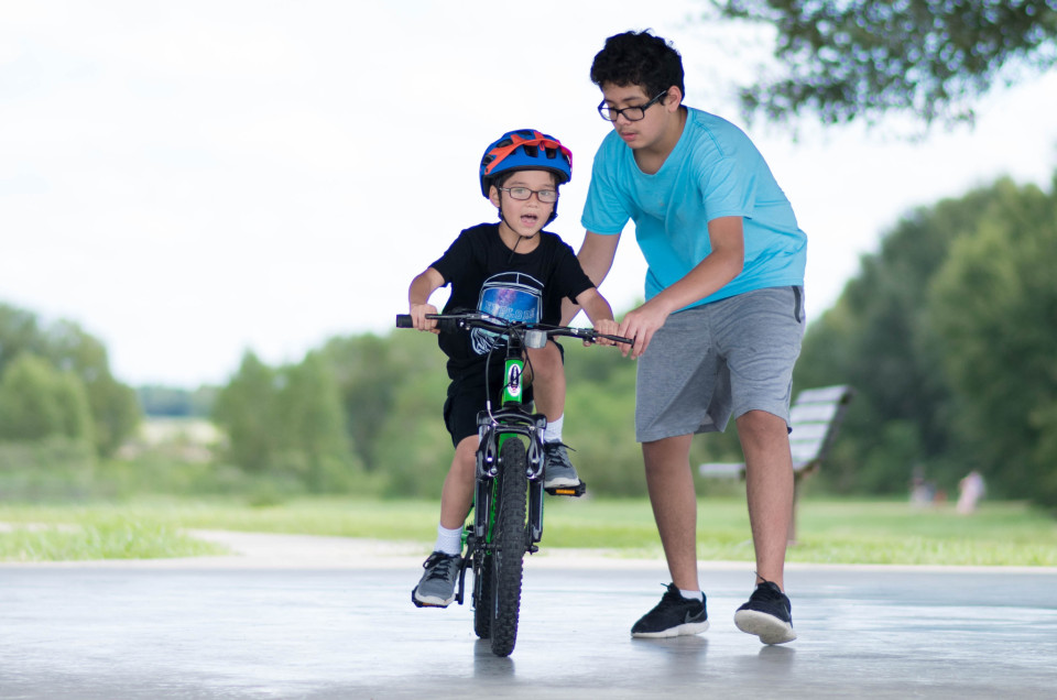 Learning to ride without Training Wheels